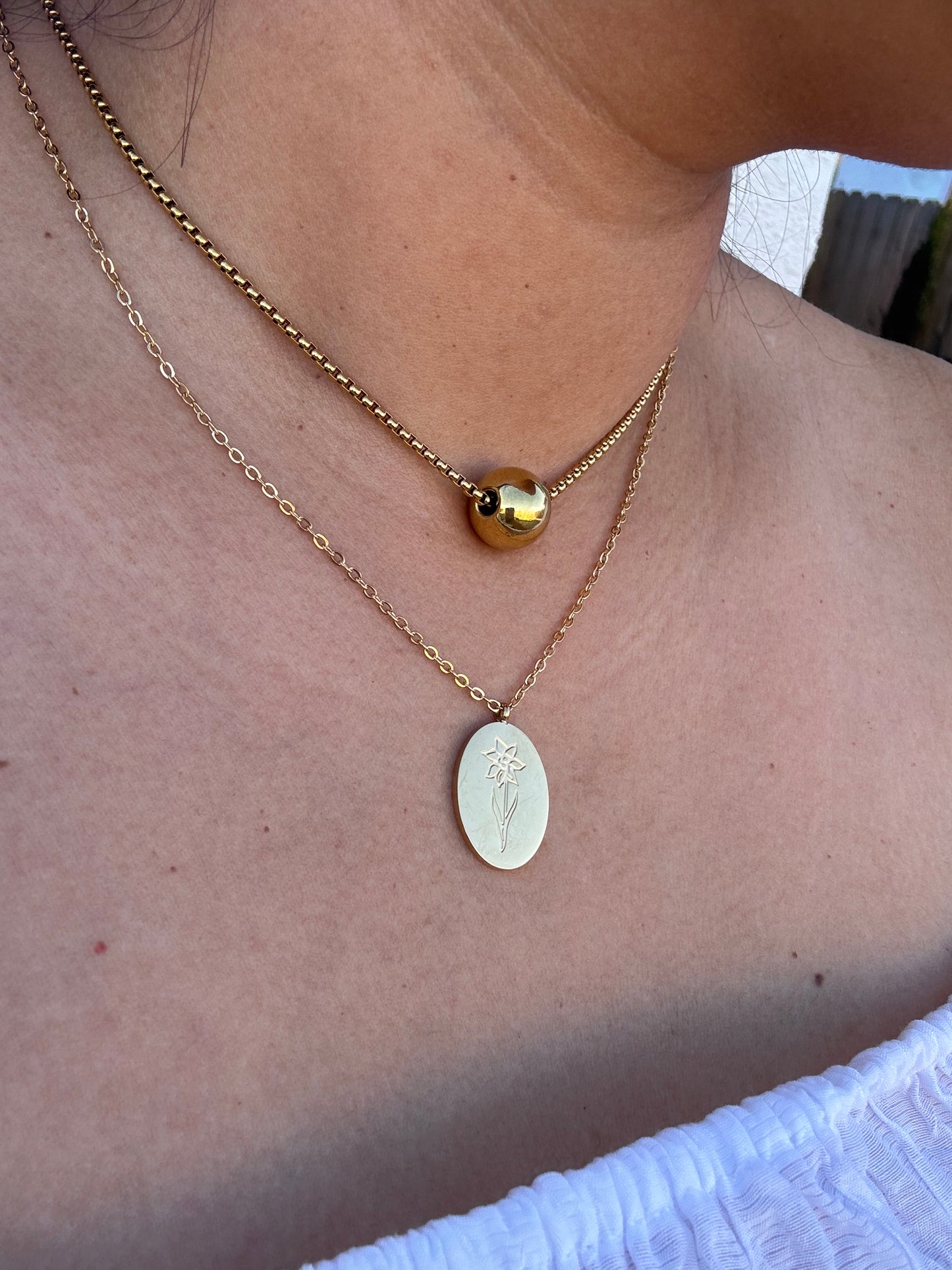 Collar Flor de Nacimiento